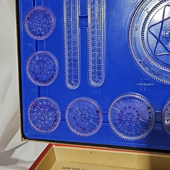 Vintage, Spirograph,Collectible, 1967, Kenner Products Co, Excellent Condition, - Picture 11 of 16